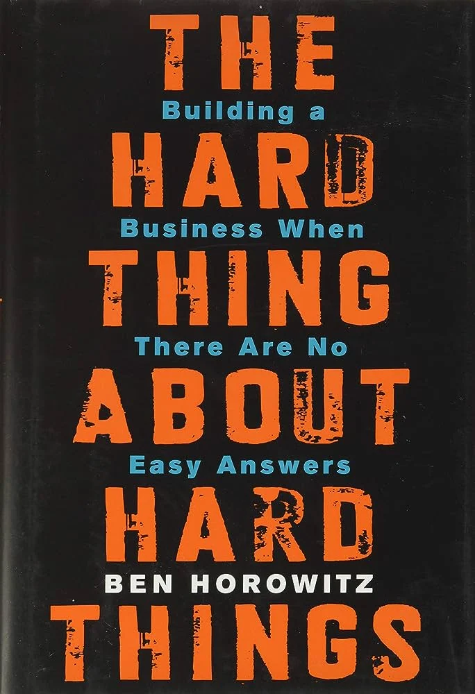 hard thing about hard things ben horowitz