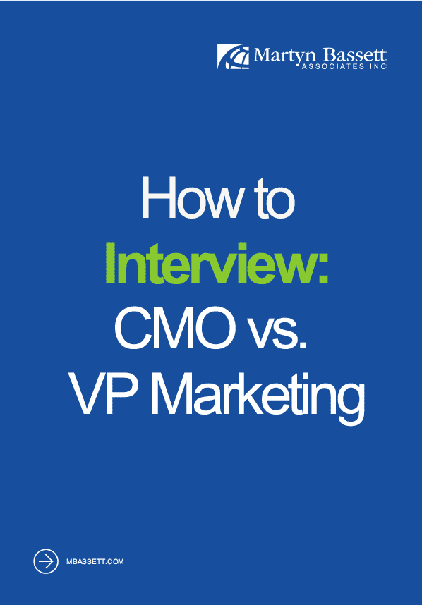 CMO vs VP Marketing Playbook