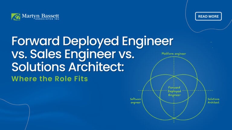 Forward Deployed Engineer vs. Sales Engineer vs. Solutions Architect: Where the Role Fits