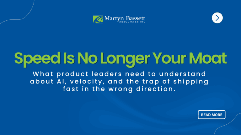 Speed Is No Longer Your Moat